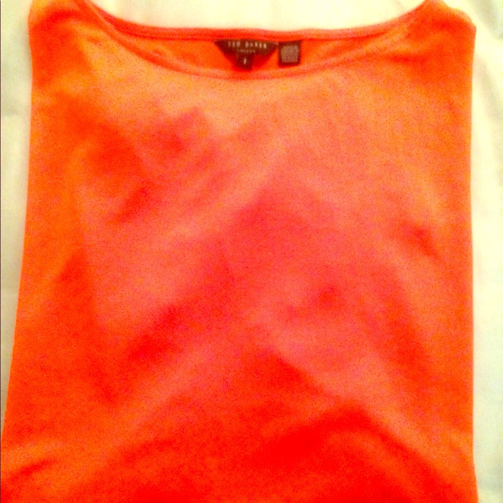 Ted Baker T-Top Orange sz 1 (XS or 4)
